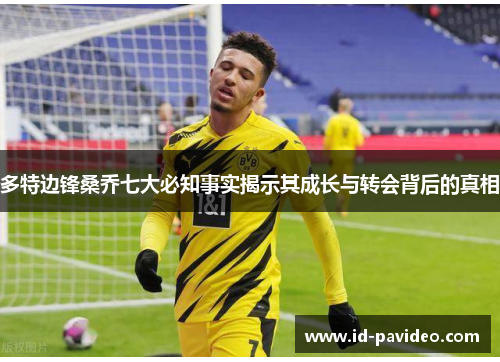 多特边锋桑乔七大必知事实揭示其成长与转会背后的真相